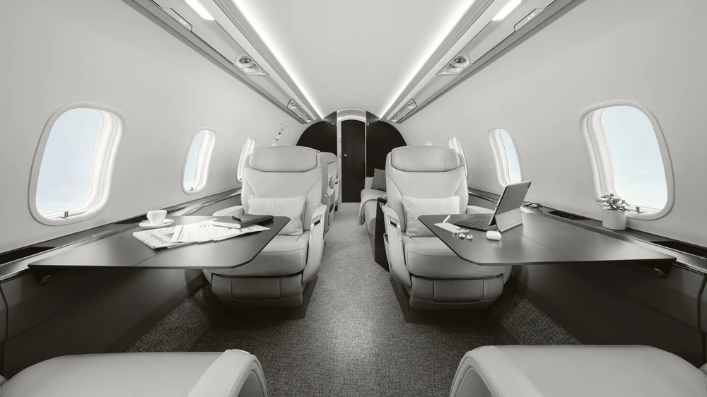 Bombardier Challenger 350 كابينة