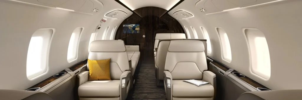 Bombardier Challenger 650 كابينة