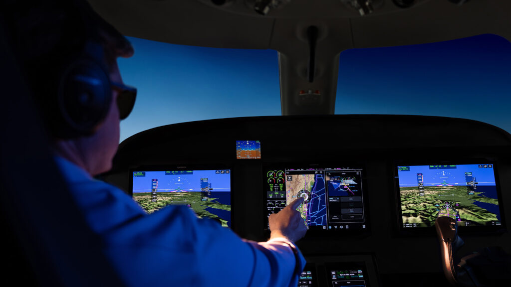 Cessna Citation CJ4 قمرة القيادة
