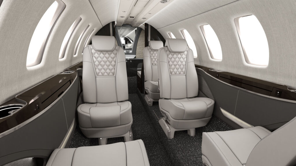 Cessna Citation CJ4 كابينة