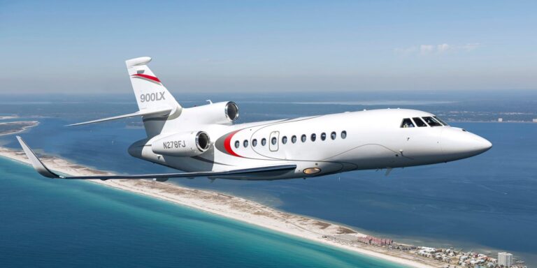 Dassault Falcon 900LX للإيجار في السعودية