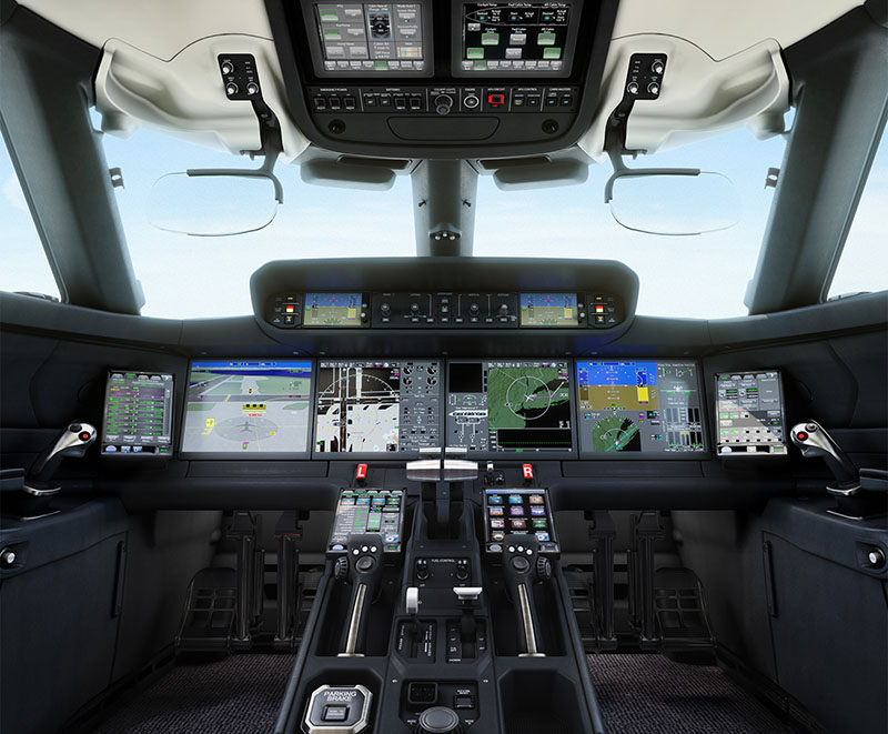 Gulfstream G800 قمرة القيادة