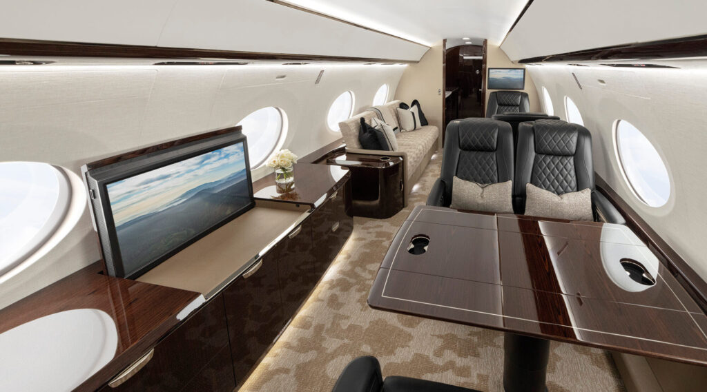 Gulfstream G800 كابينة