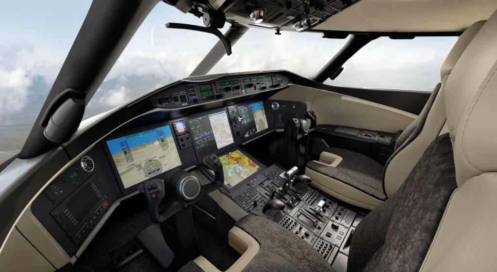 Bombardier Global 5500 قمرة القيادة