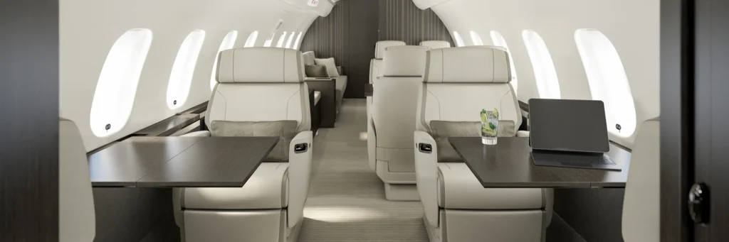 Bombardier Global 5500 كابينة