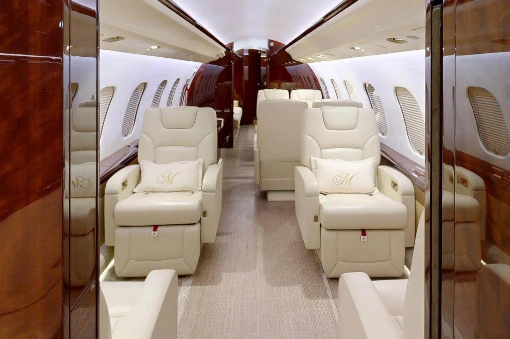 Bombardier Global 6000 كابينة