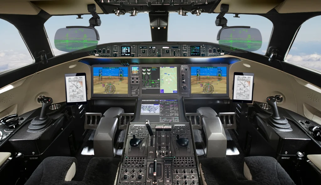 Bombardier Global 7500 قمرة القيادة