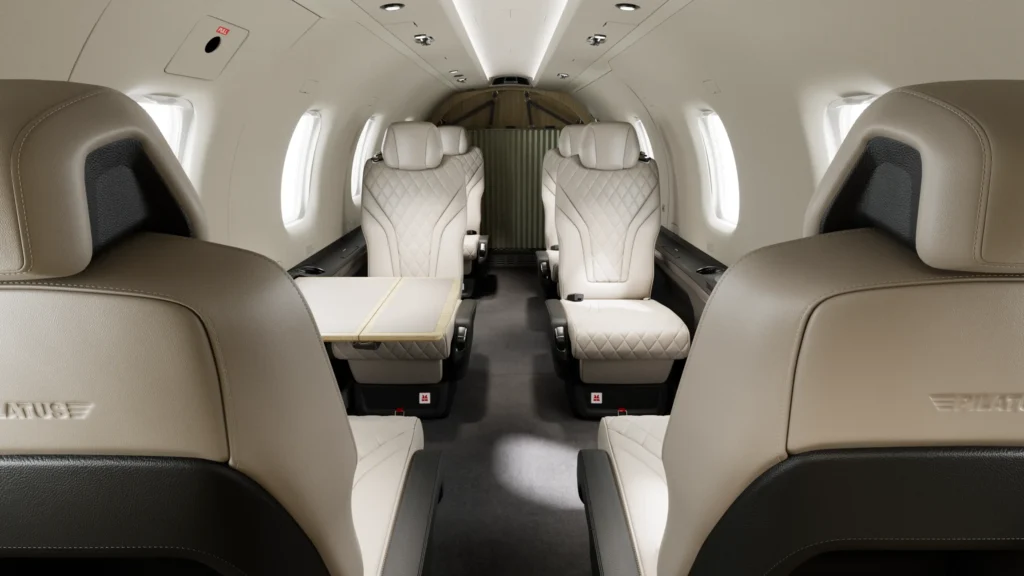 Pilatus PC-12 كابينة